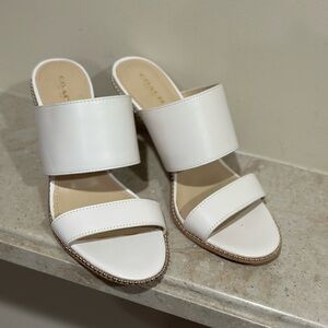 Coach Willa Chalk Slip On Slide Sandal - size 8.5